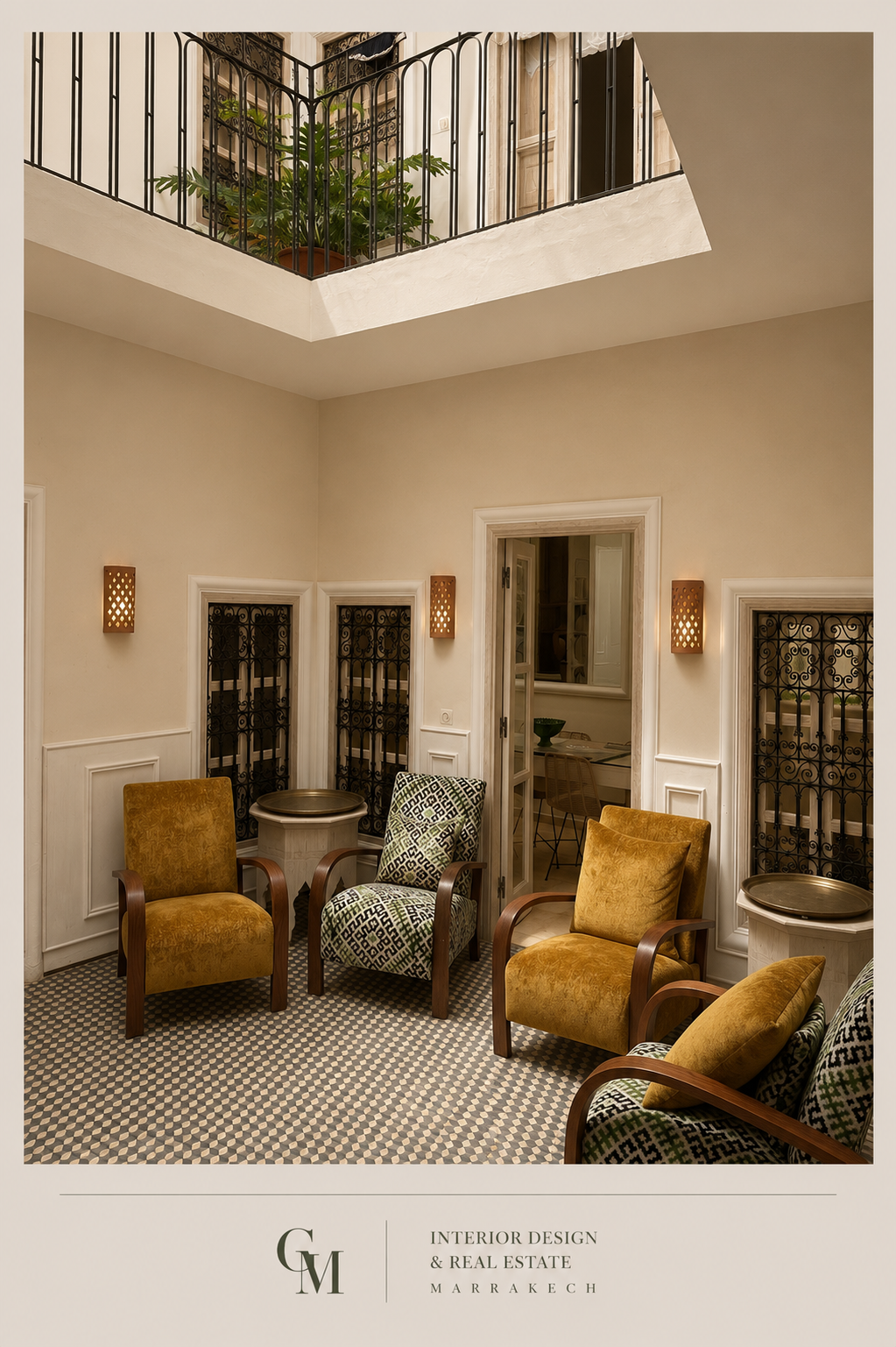 Riad living room